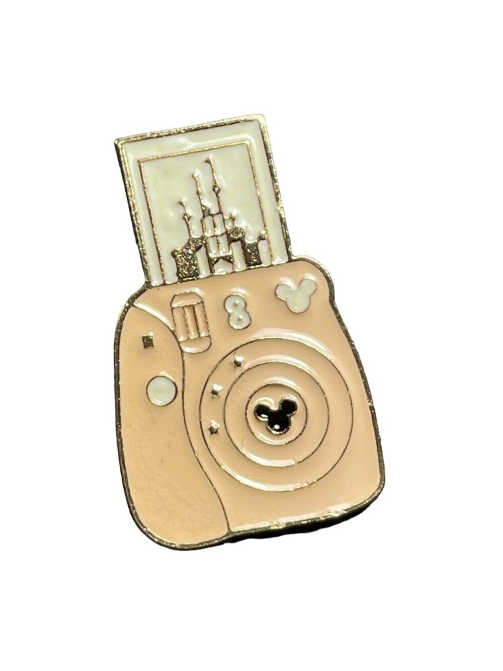 Mickey Mouse Camera Lapel Pin Hidden Mickey Badge Brooch Accessories Jewelry Pin
